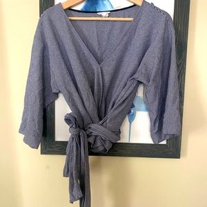 Club Monaco wrap top